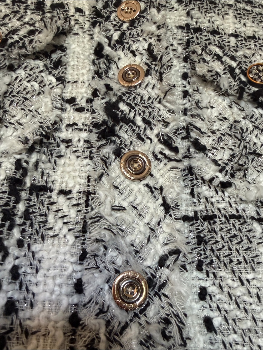 Zuo's Sleeveless Tweed Shift Dress - Picture 5 of 11